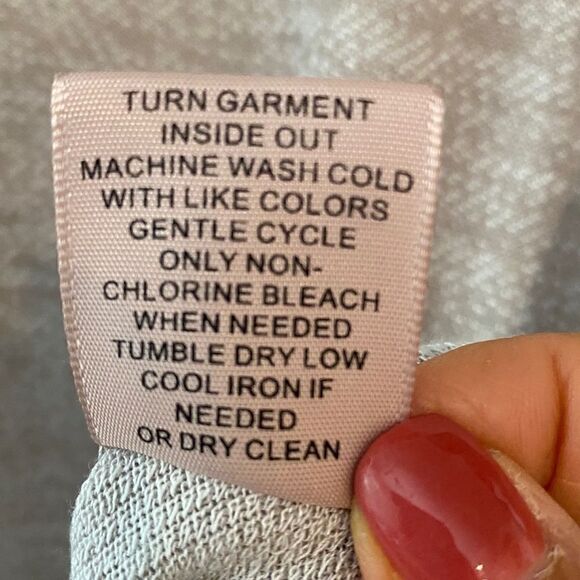 Philosophy S Tan Lace Shoulder Sleeves Casual Weekend Sweatshirt - Picture 12 of 13